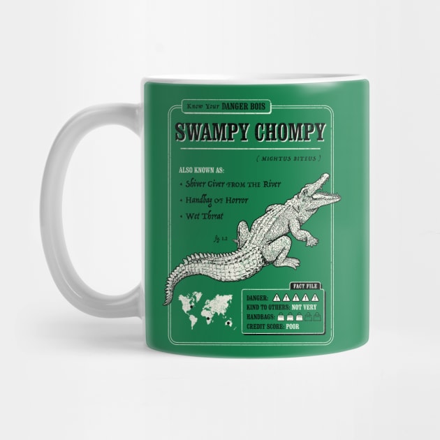 Swampy Chompy by dumbshirts